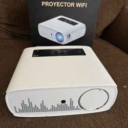 GROVIEW Projector, 15000lux 490ANSI Native 1080P WiFi Bluetooth Projector, 300 Inch Video Projector, Support 4K & Zoom, 5G Sync, Support HDMI