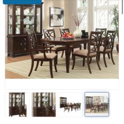 Keegan Buffet &Hutch -brown