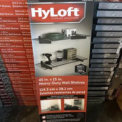 Hyloft Garage Shelves. New In Box