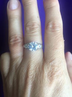 .925SSP & Italian CZ ring NEW!