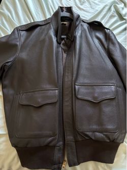 Gibson & Barnes Type A-2 US Army Air Forces WW2 Leather Flight Jacket 44R