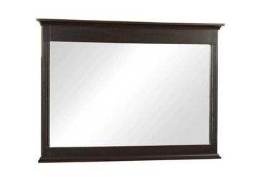 32 by 46 framed wall mirror in espresso
