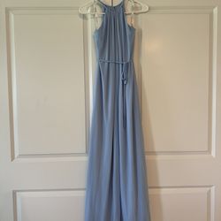 David’s Bridal Light Blue Dress - Size 8