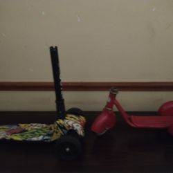 Morgan Retro Scooter Or Colorful Scooter Without Handle 