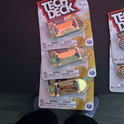 Tech Decks (x3) 