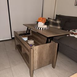 Lift Top Storage Coffee Table 