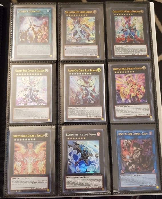 Yugioh Trading Cards All Rarities, Staples, Near Mint