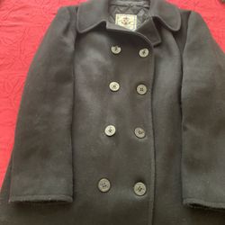 Men Or Women’s Black Navy Peacoat