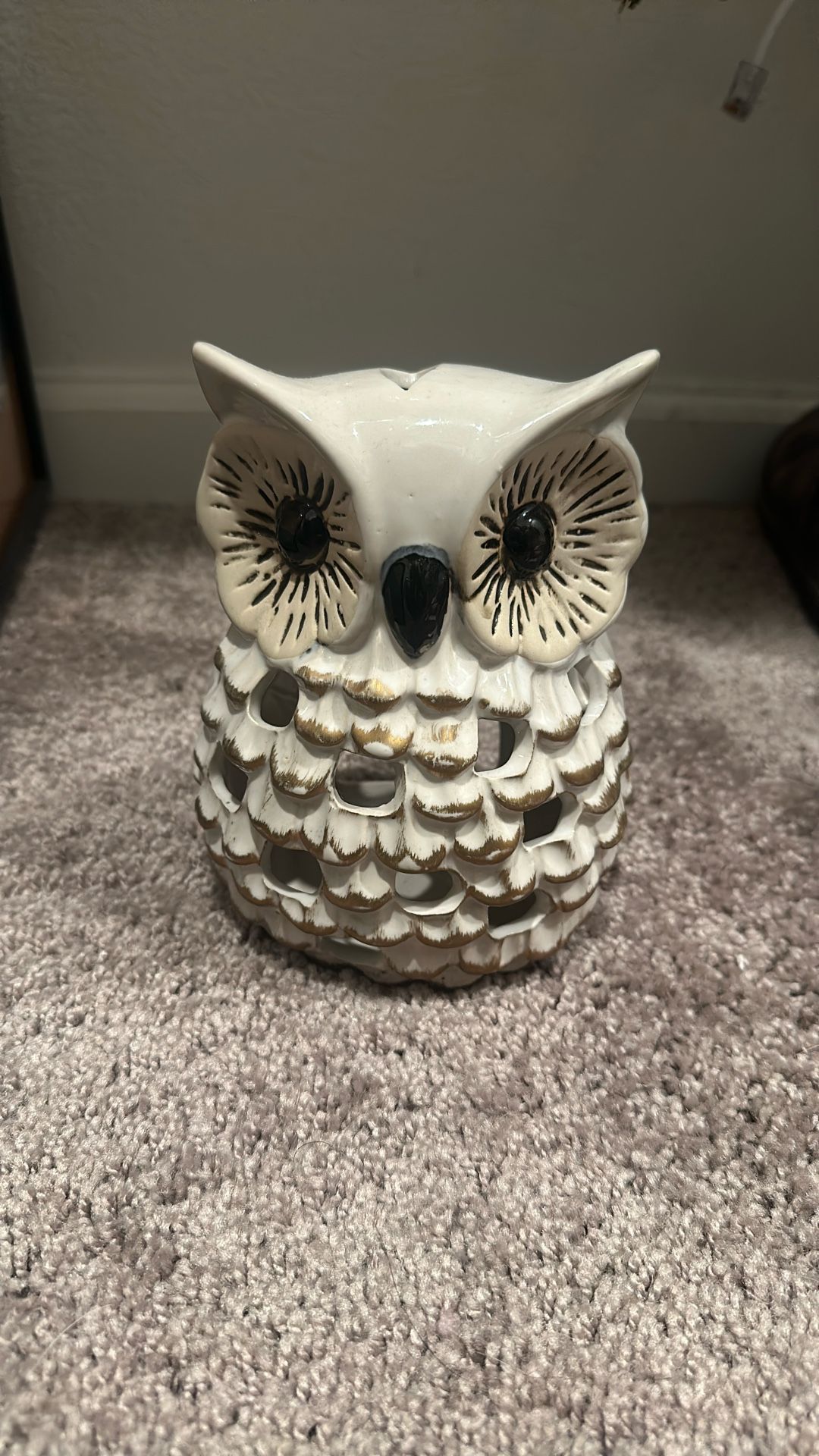 Decorative Candle Holder - Owl
