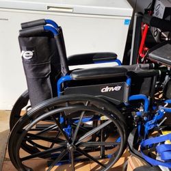 Drive Foldable Wheelchair With Two Leg Rests