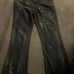 Black Flare Bootcut Jeans 