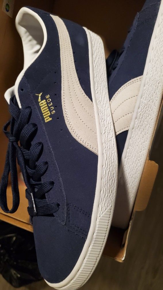 Brand New Blue Pumas