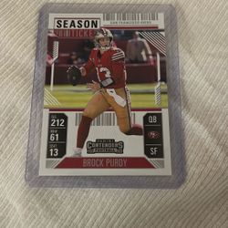 Brock Purdy Card