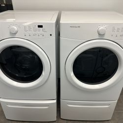 Frigidaire Front Load Washer And Electric Dryer Set 
