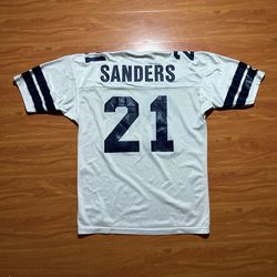 Vintage 90’s Deion Sanders Champion Dallas Cowboys Jersey  Size 44/L