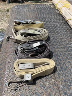 Ratchet tie down straps