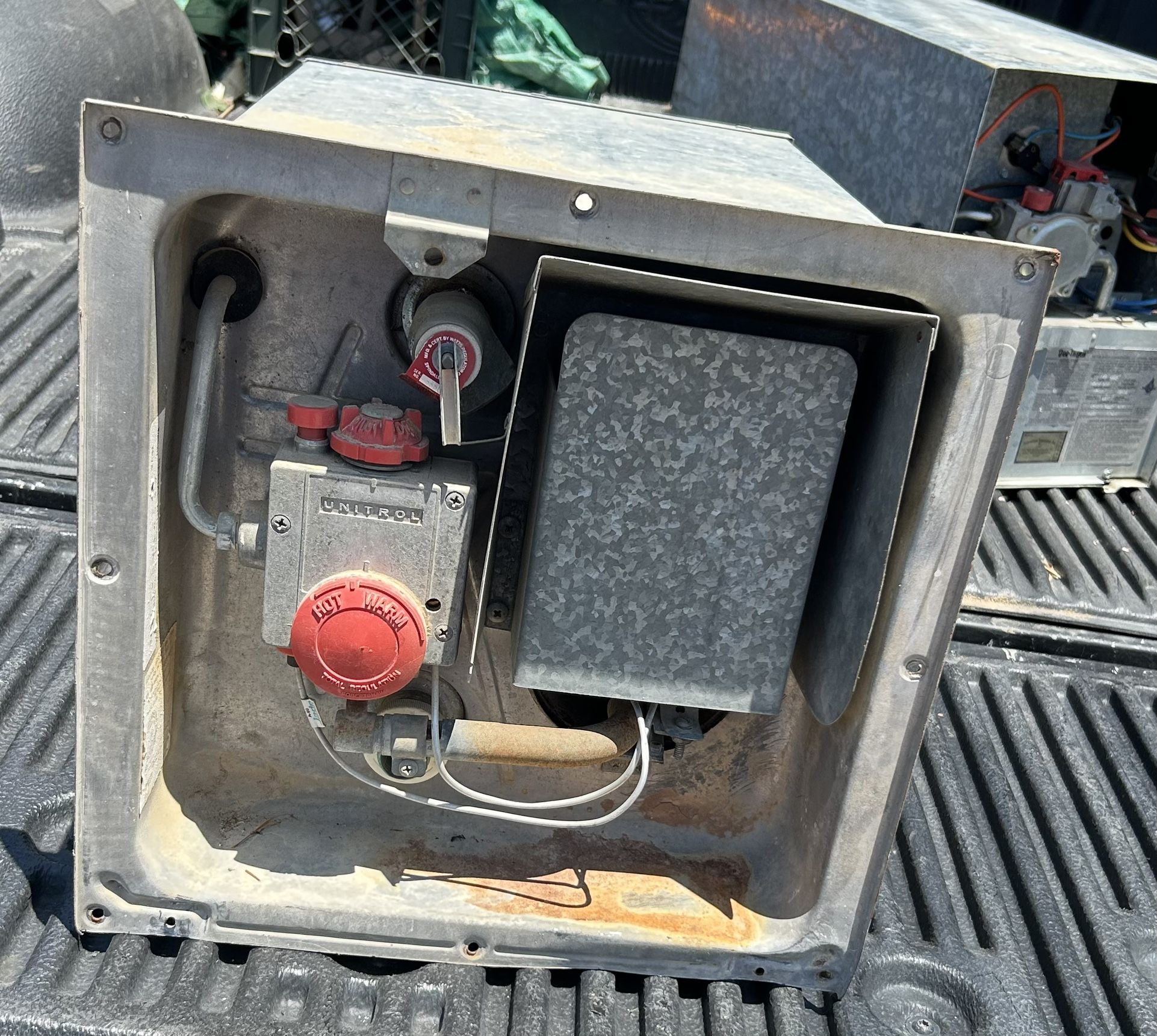 Vintage Camper Hot Water Heater