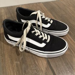Black & White Canvas Vans