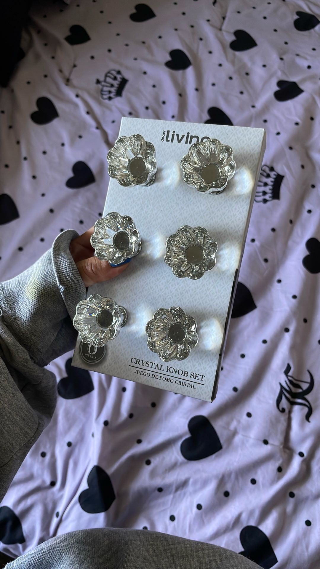 Crystal Knobs Unopened