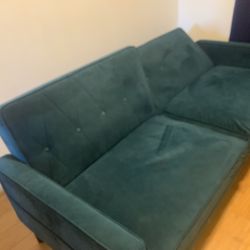 Teal Futon