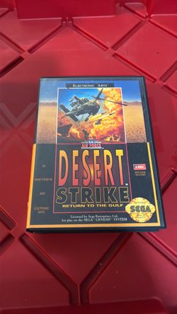 Desert Strike Return to the Gulf Sega Genesis