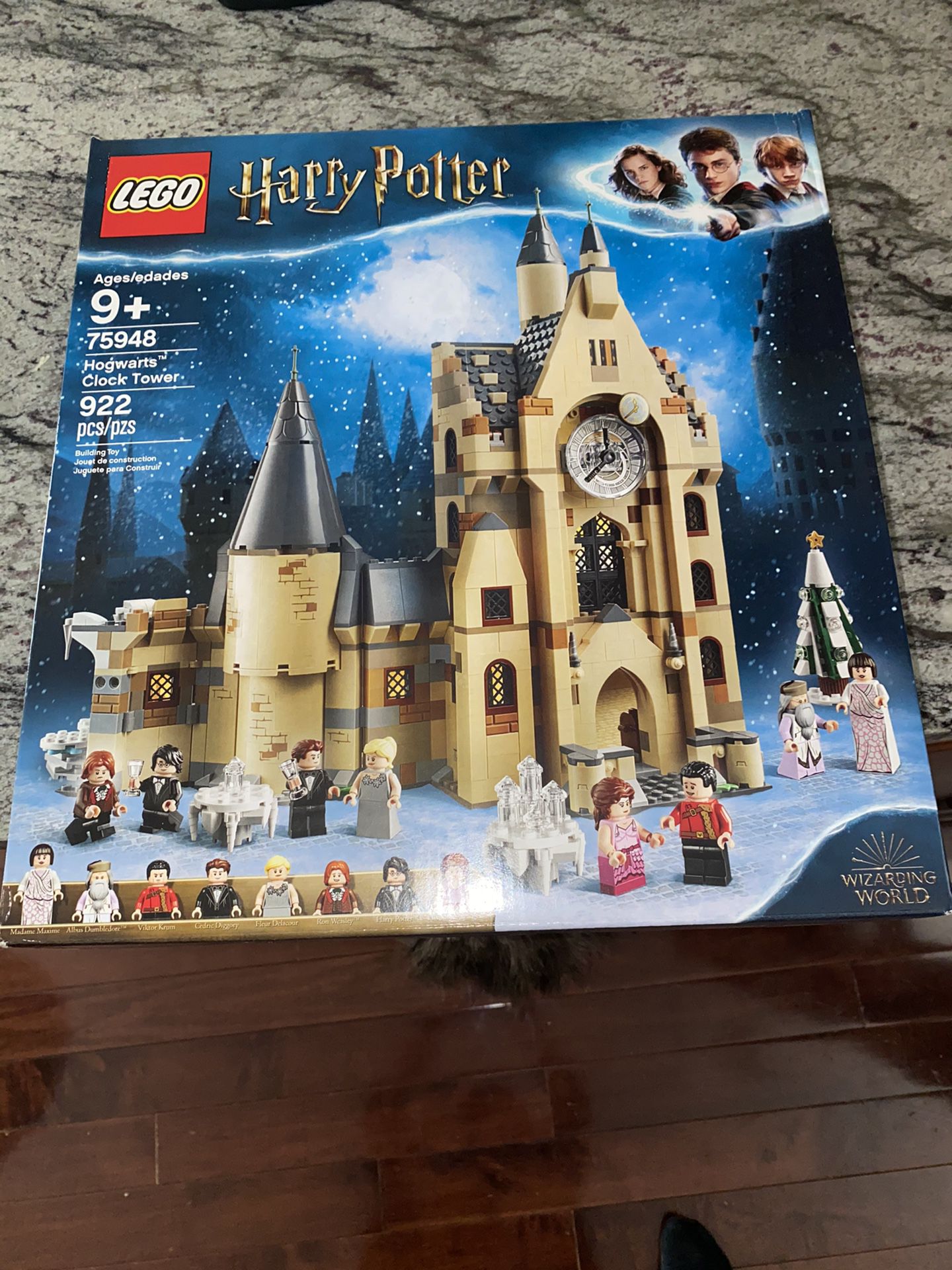 LEGO Harry Potter and The Goblet of Fire Hogwarts Clock Tower Castle Playset with Minifigures 75948