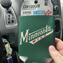 Minnesota Wild New Can koozie 
