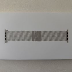 ~ BRAND NEW MEDIUM TITANIUM MILANESE LOOP APPLE GENUINE OEM BAND ~