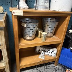 Solid Wood Bookshelf 