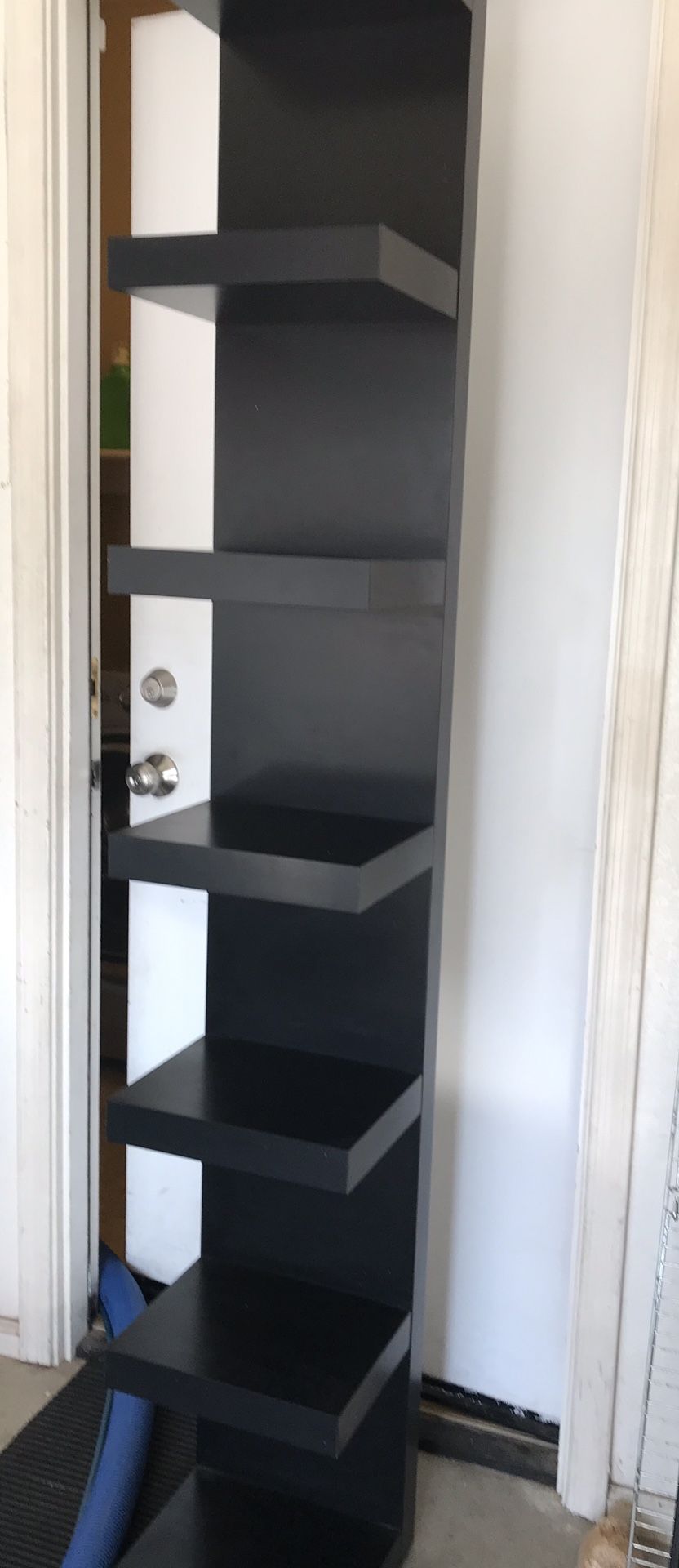 IKEA black shelf