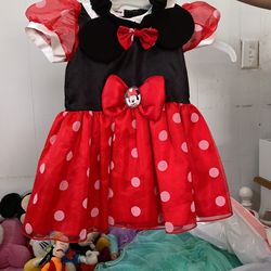 Minnie Mouse Dress For 1 Year Old