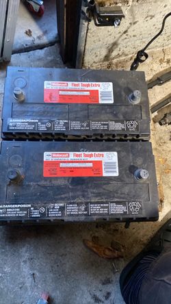 2 Dead batteries