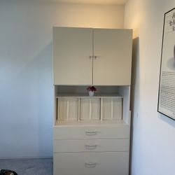 White Cabinet 