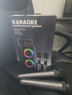 Karaoke Speaker Multifunctional $20