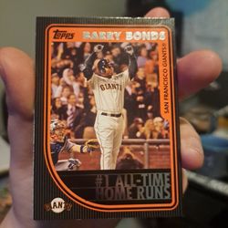 Barry Bonds GIANTS Cards 