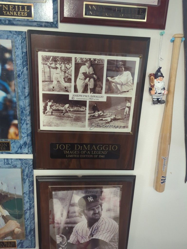 Joe DiMaggio Signed