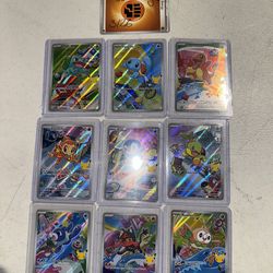 Set of 9 first partner illustration collection series 1 promo