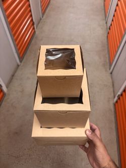 Bakery Items And Cake Boxes
