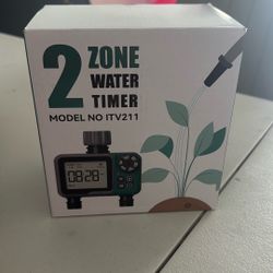 2 Zone Water Timer 