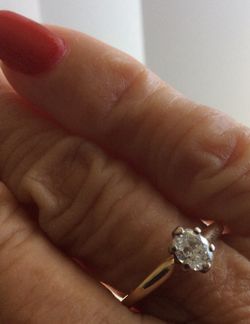 Diamond Solitaire Ring