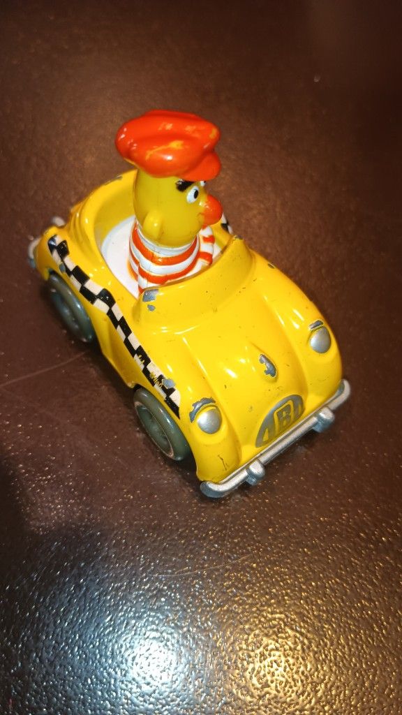Sesame Street Vintage Muppets Diecast Car Bert 1983