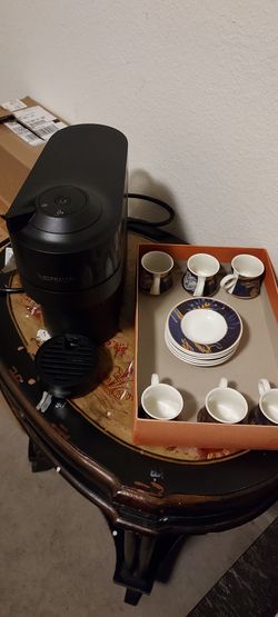 Nespresso machine and China wear