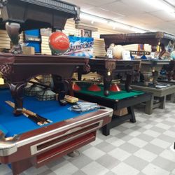 POOL TABLES .....BILLIARD TABLE S