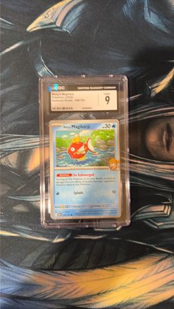 CGC 9 Misty’s Magikarp – Destined Rivals 048/182    $1 Placeholder | Send Offers