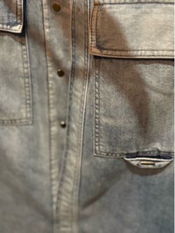 Louis Vuitton denim long sleeve button up