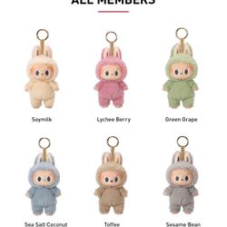 Popmart Labubu Exciting Macaron Plush Pendants