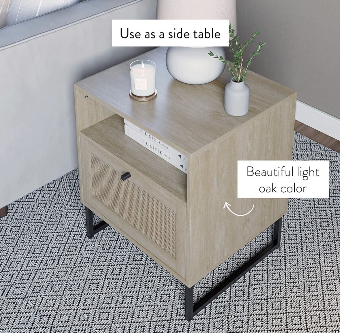 Nathan James Mina Side, End Table