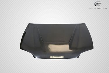 Blemished 1992-1995 Honda Civic 2DR / HB Carbon Creations Vader Hood - 1 Piece