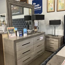 Dresser Mirror Nightstand 📦❤️ $899