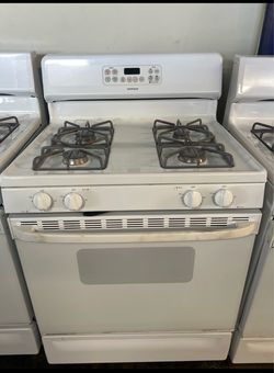 Hotpoint 30” Gas Range – White – $380